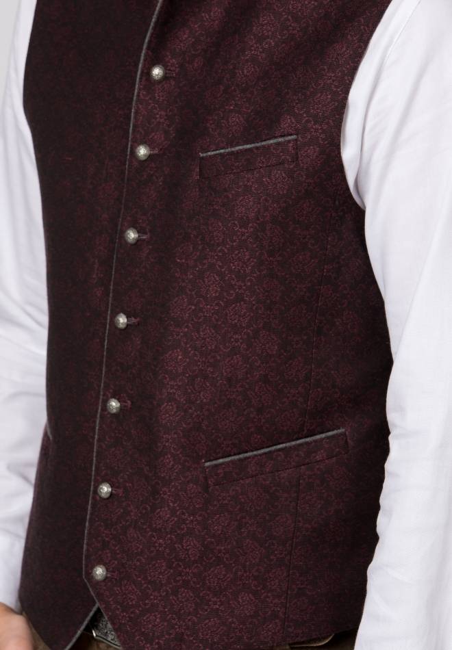 Stockerpoint Weste Marino bordeaux 48 Discount Store für neue Produkte