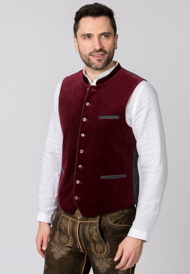 Stockerpoint Weste Tozzi bordeaux 44 Günstig kaufen