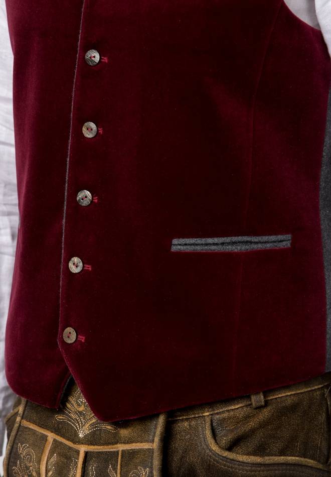 Stockerpoint Weste Tozzi bordeaux 44 Günstig kaufen
