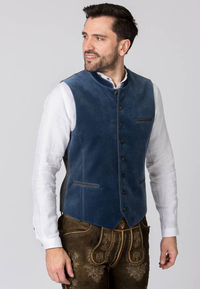 Stockerpoint Weste Tozzi rauchblau 44 Großer Ausverkauf