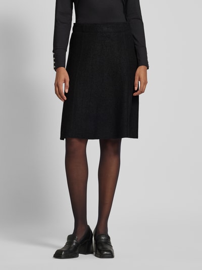 Peek & Cloppenburg Christian Berg WomanKnielanger Rock mit elastischem Bund in black Bis zu 60% Rabatt