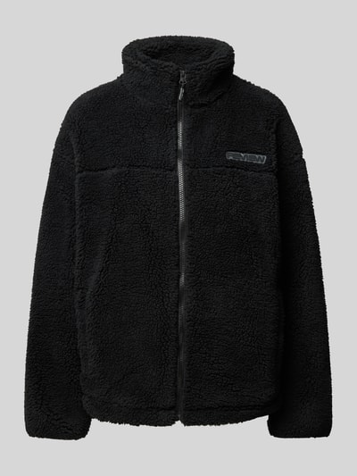Peek & Cloppenburg ReviewSherpa Jacket mit Label-Patch in black Sonderangebot der Fabrik