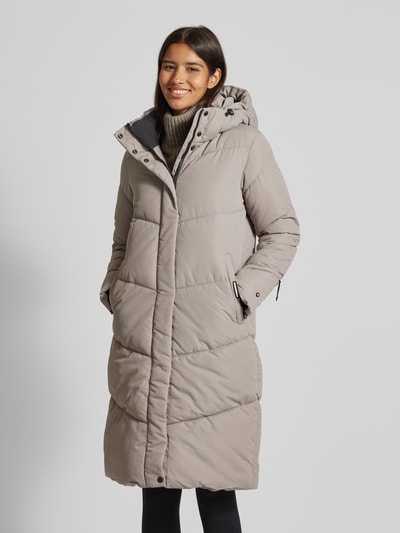 Peek & Cloppenburg khujoSteppmantel mit Eingrifftaschen Modell 'TORINO' in stein Discount Store für neue Produkte