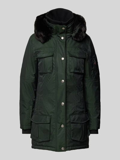 Peek & Cloppenburg WellensteynFunktionsjacke mit Stehkragen Modell 'SCHNEEZAUBER' in dunkelgruen Clearance-Verkauf