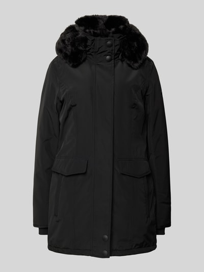 Peek & Cloppenburg WellensteynJacke mit Label-Detail Modell 'STAVANGER' in black Im Verkauf