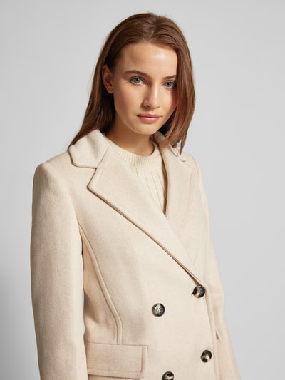 Peek & Cloppenburg MangoMantel mit Reverskragen Modell 'DALI' in beige Online