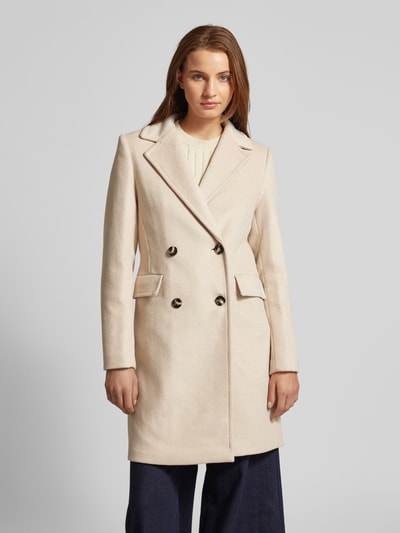 Peek & Cloppenburg MangoMantel mit Reverskragen Modell 'DALI' in beige Online