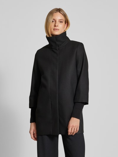 Peek & Cloppenburg Christian Berg Woman SelectionMantel mit Stehkragen in black Schlussverkauf
