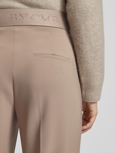 Peek & Cloppenburg CambioStoffhose mit elastischem Bund Modell 'AVA' in beige Blitzverkäufe