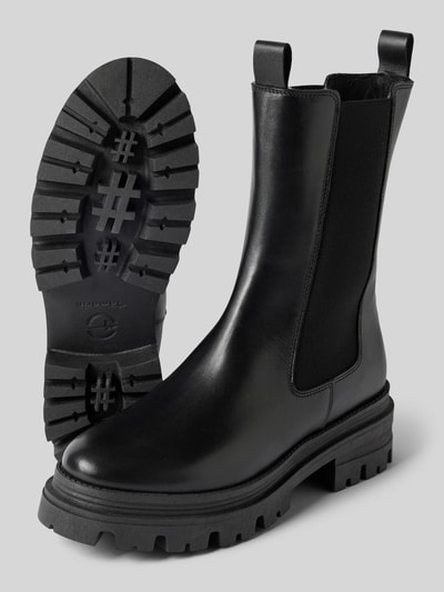 Peek & Cloppenburg TamarisChelsea Boots mit elastischem Einsatz in black Rabatt