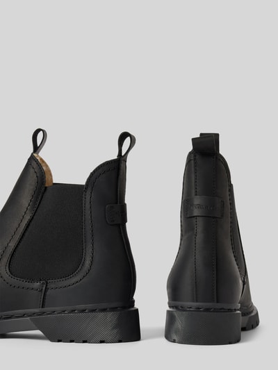 Peek & Cloppenburg TamarisStiefeletten aus Leder mit elastischen Einsätzen in black Online Shopping