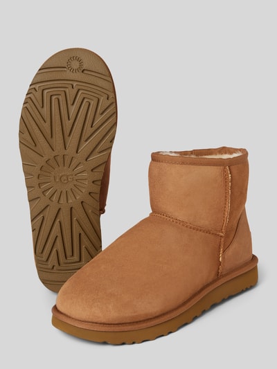 Peek & Cloppenburg UGGBoots aus Leder Modell 'CLASSIC MINI' in camel Saisonschlussverkauf