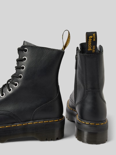 Peek & Cloppenburg Dr. MartensSchnürboots aus Leder mit Ziernaht Modell 'Jadon' in black Osterangebot