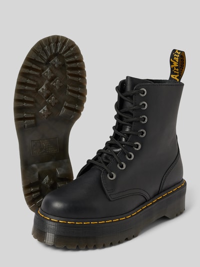 Peek & Cloppenburg Dr. MartensSchnürboots aus Leder mit Ziernaht Modell 'Jadon' in black Osterangebot