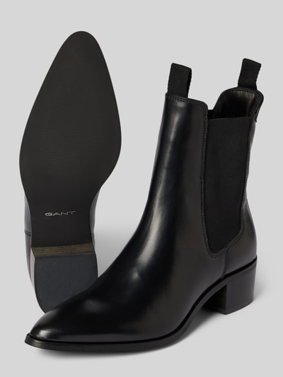 Peek & Cloppenburg GantChelsea Boots aus Leder Modell 'Broomly' in black Jubiläumsangebot