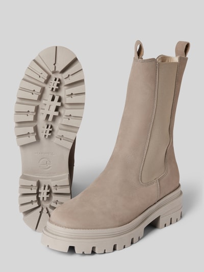 Peek & Cloppenburg TamarisChelsea Boots mit elastischem Einsatz in hellgrau Top Angebot