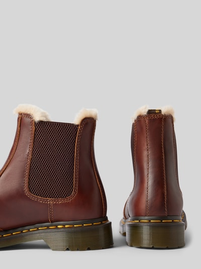 Peek & Cloppenburg Dr. MartensChelsea Boots aus Leder mit Innenfutter Modell 'Leonore' in cognac Bestseller