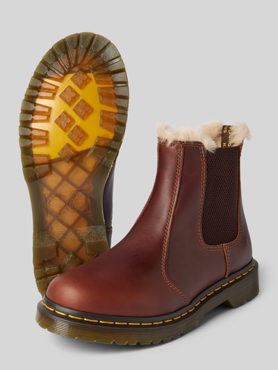 Peek & Cloppenburg Dr. MartensChelsea Boots aus Leder mit Innenfutter Modell 'Leonore' in cognac Bestseller