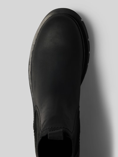 Peek & Cloppenburg TamarisBoots aus Leder mit profilierter Sohle in black Saisonale Angebote
