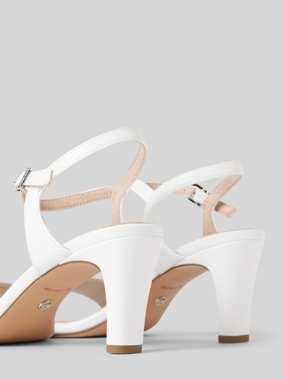 Peek & Cloppenburg TamarisSandalette mit breiter Schaftbrücke in weiss Kauf eins, bekomm eins gratis