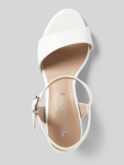 Peek & Cloppenburg TamarisSandalette mit breiter Schaftbrücke in weiss Kauf eins, bekomm eins gratis