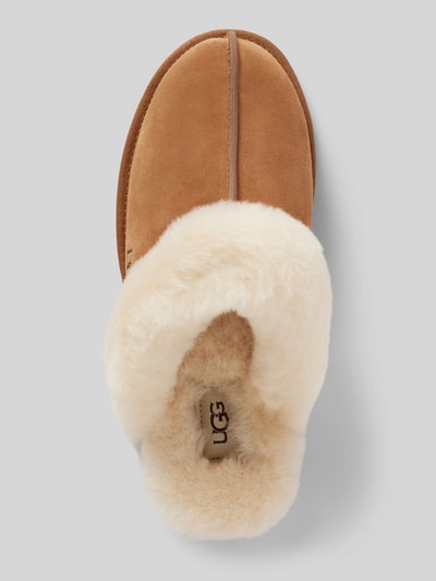 Peek & Cloppenburg UGGHausschuhe aus Leder Modell 'SCUFFETTE II' in camel Riesige Ersparnisse