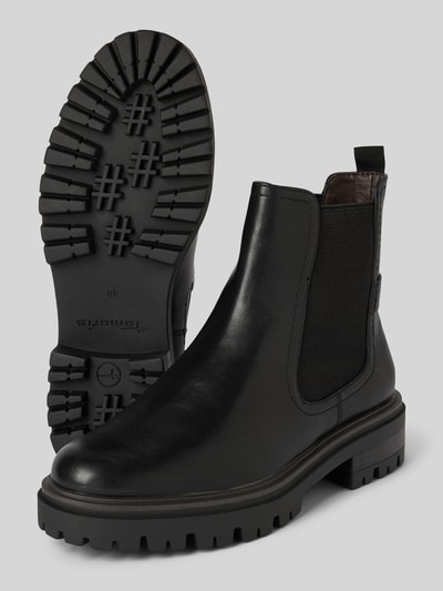 Peek & Cloppenburg TamarisChelsea Boots mit Zugschlaufe in black VIP-Rabatte