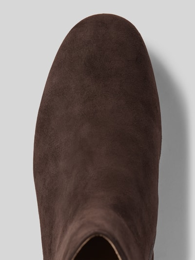 Peek & Cloppenburg HöglAnkle Boots mit Blockabsatz in dunkelbraun Kostenlose Rückgabe