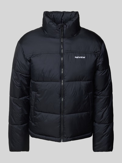 Peek & Cloppenburg REVIEWSteppjacke mit Stehkragen in black Nur für heute