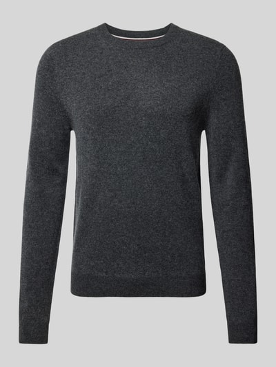 Peek & Cloppenburg MCNEALStrickpullover mit Rundhalsausschnitt in dunkelgrau melange Bis zu 55% Rabatt