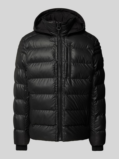 Peek & Cloppenburg WellensteynSteppjacke mit Kapuze Modell 'BLACKJACK' in black Clearance-Verkauf