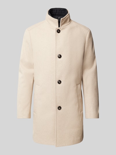 Peek & Cloppenburg MCNEALMantel mit Stehkragen in beige Speichern exportieren
