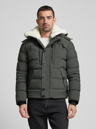 Peek & Cloppenburg WellensteynFunktionsjacke mit Reißverschlusstaschen Modell 'STARSTREAM' in oliv Im Verkauf