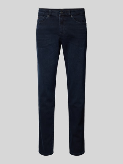 Peek & Cloppenburg BOSS OrangeRegular Fit Jeans mit Label-Applikation Modell 'Re.Maine' in ocean Günstiger Verkauf