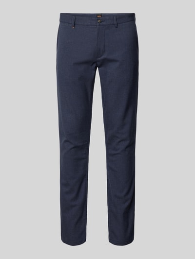 Peek & Cloppenburg BOSS OrangeChino mit französischen Eingrifftaschen in marine Limitierter Zeitrabatt