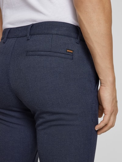 Peek & Cloppenburg BOSS OrangeChino mit französischen Eingrifftaschen in marine Limitierter Zeitrabatt