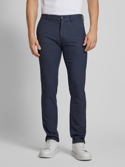 Peek & Cloppenburg BOSS OrangeChino mit französischen Eingrifftaschen in marine Limitierter Zeitrabatt