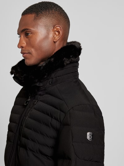 Peek & Cloppenburg WellensteynFunktionsjacke mit Reißverschlusstaschen Modell 'POLAR' in black Sonderangebot