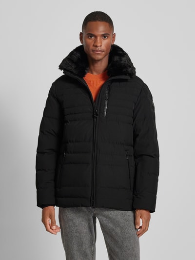 Peek & Cloppenburg WellensteynFunktionsjacke mit Reißverschlusstaschen Modell 'POLAR' in black Sonderangebot