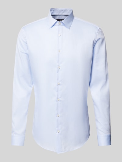Peek & Cloppenburg Jake*sSlim Fit Business-Hemd mit Kentkragen in bleu Günstig kaufen