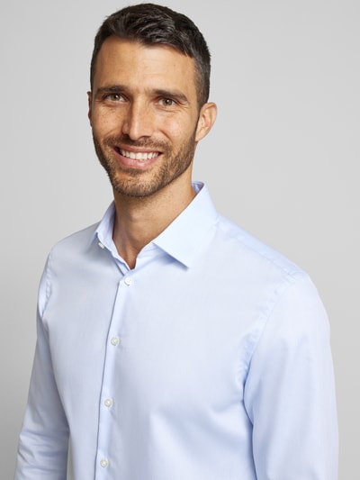 Peek & Cloppenburg Jake*sSlim Fit Business-Hemd mit Kentkragen in bleu Günstig kaufen