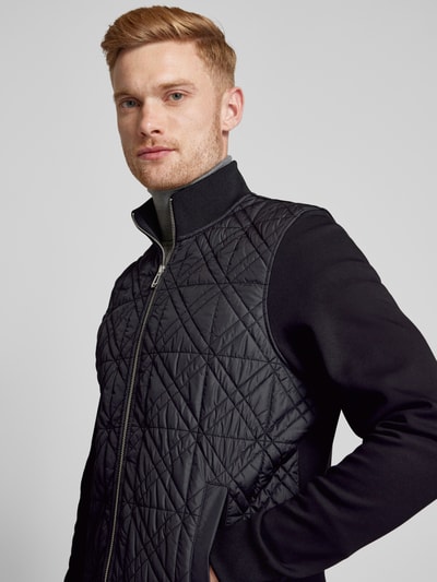 Peek & Cloppenburg JOOP! CollectionSweatjacke mit Reißverschluss in black Großer Ausverkauf