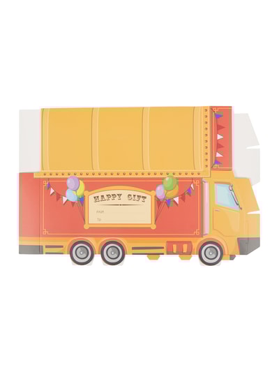 Peek & Cloppenburg DonkeyUnisex Geschenkbox mit Zirkusmotiven in hellrot Osterangebot