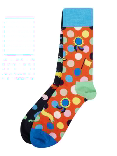 Peek & Cloppenburg Happy SocksSocken im 2er-Pack in Geschenkbox in rot Vatertagsangebot