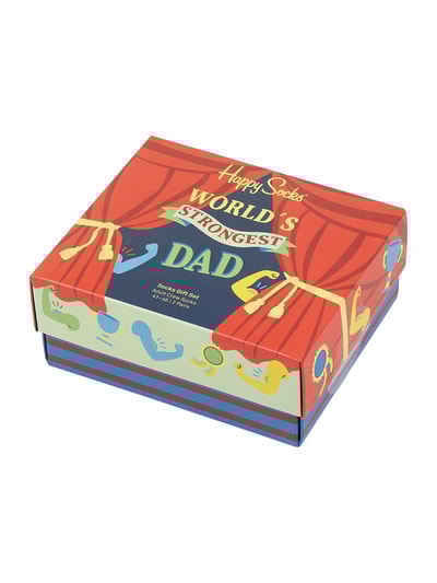 Peek & Cloppenburg Happy SocksSocken im 2er-Pack in Geschenkbox in rot Vatertagsangebot