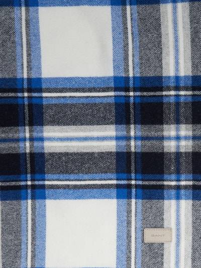 Peek & Cloppenburg GantWolldecke aus Lammwollmischung in marine Valentinstagsangebot