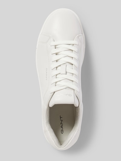 Peek & Cloppenburg GantSneaker aus Leder mit Label-Details in weiss Begrenzt auf 3 Tage