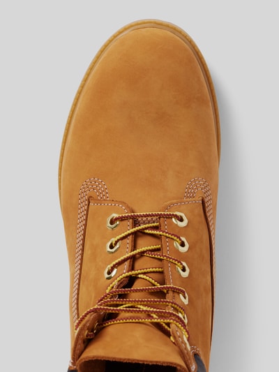 Peek & Cloppenburg TimberlandSchnürboots aus Leder mit Logo-Prägung in sand Outlet