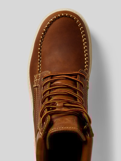 Peek & Cloppenburg Levi’s® Acc.Boots aus Leder mit Schnürung Model 'ABNER' in mittelbraun Kostenloser Versand