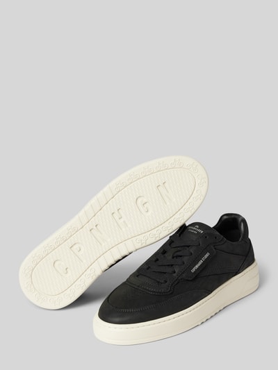 Peek & Cloppenburg CopenhagenLedersneaker mit Label-Detail in black Exklusivangebot